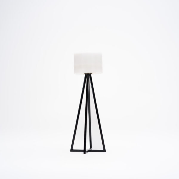 Black Geometric Floor Lamp