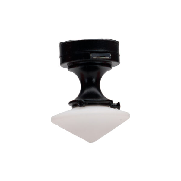 Cafe Black Flush Mount Light